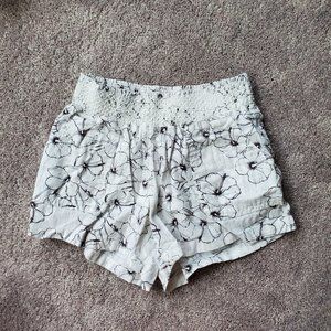 Hawaiian Print Shorts